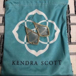 Kendra Scott Gray Slate Alex Earrings